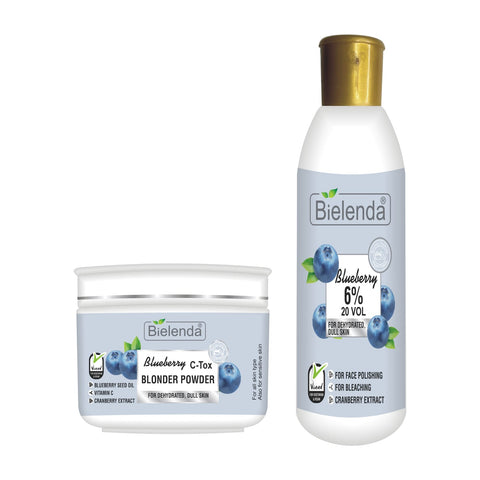 Bielenda Blueberry C-Tox Duo – Polish Brightening & Hydrating Skincare Set
