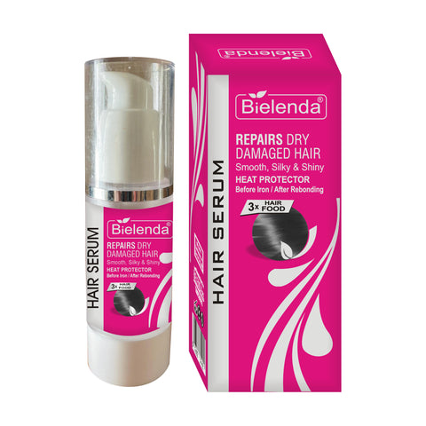 Bielenda Hair Serum – Heat Protector & Repair for Dry, Damaged Hair