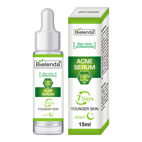 Bielenda Acne Serum with 5% Tea Tree Oil – 15ml