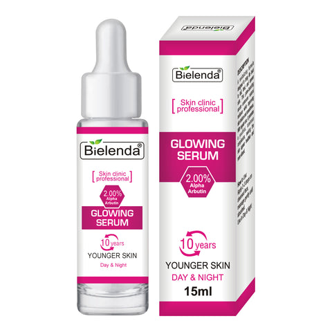 Bielenda Glowing Serum with 2% Alpha Arbutin – 15ml